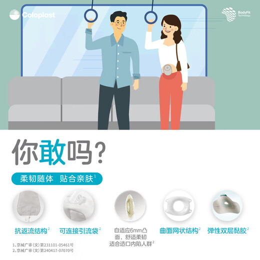 康乐保【康乐保】胜舒Mio一件式微凸/深凸尿路造口袋/16867 1盒/10个16837微凸透明袋(可剪孔径10-4