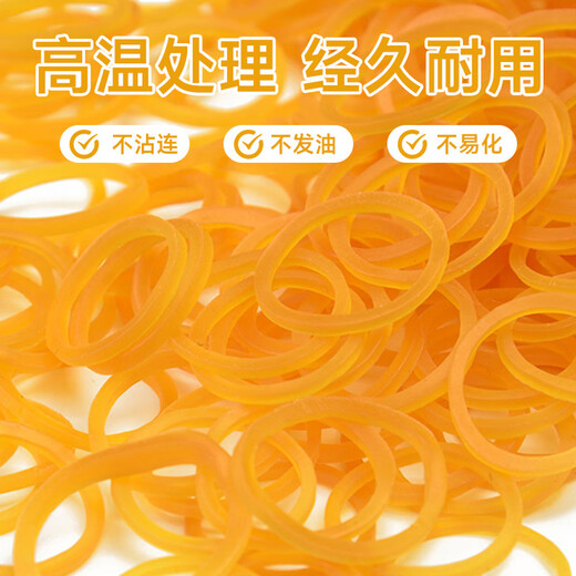 
Bingyu Rubber band Rubber ring High elastic strip Yellow cowhide rubber band Rubber ring Diameter 2.8cm One Jin[Jin equals 0.5 kg] BYyn-679