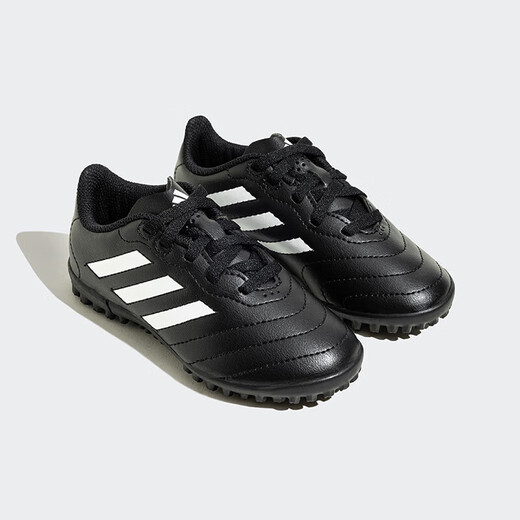 adidas阿迪达斯春秋款男小大童儿童硬人造偏硬草场运动足球鞋HP3061黑