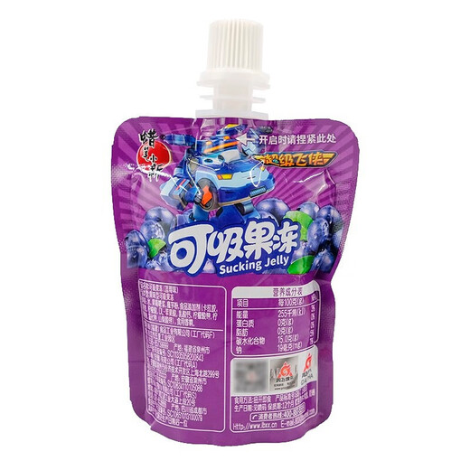 Jelly Crayon Shin-Shin Suckable Adecuado para Summer 8090 snacks para niños nostálgicos para niños con verano 0 alimentos grasos 680g*1 bolsa de gelatina chupable