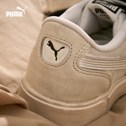 
Puma (PUMA) [Dirty Shoes] Men and Women Low Top Classic Retro Old Casual Board Shoes LX 399254 White-White-Red-01 40