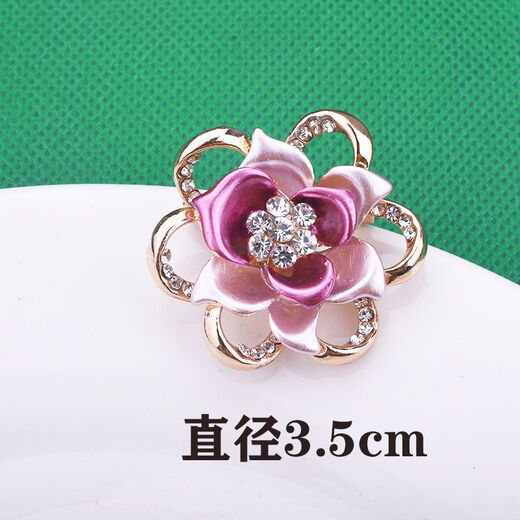 Suiyu Xianyan exquisite rose brooch, versatile flower corsage, anti-exposure accessories, women's A style