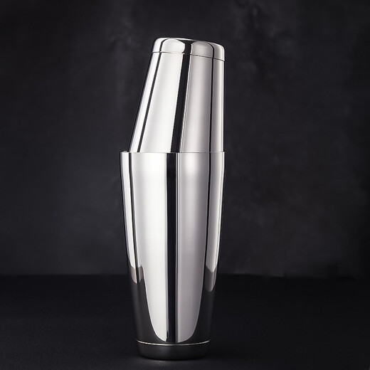 Soul of the bar, original imported Naranja shaker, professional bartender bartending tool, SUS304 stainless steel, high-quality Boston bartender, retro engraved version