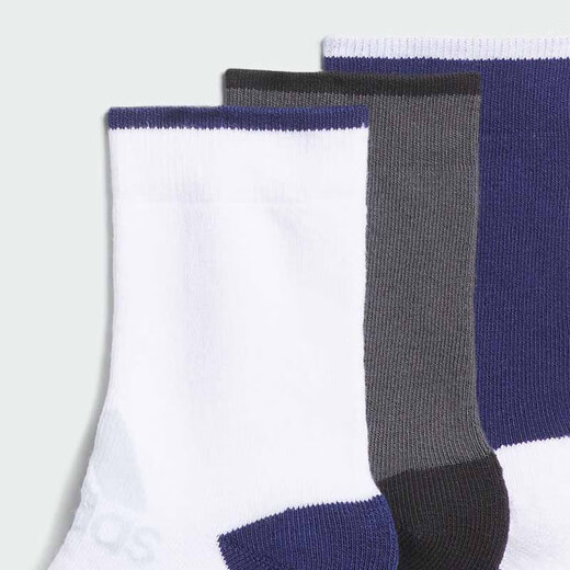 Adidas children's socks 24 winter boys and big children cotton comfortable mid-calf sports socks three pairs JF1221 KXL