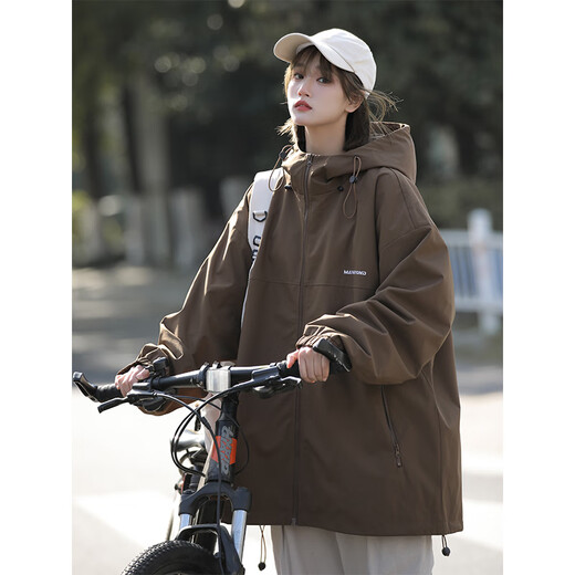 
JEEP SPIRIT American Dopamine Jacket Jacket Men and Women Spring and Autumn 2024 New Windproof Jacket Style. Clothes 727 Fruit Green S