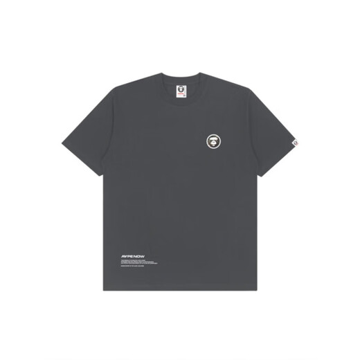 AAPA AAPE AAPE AAPE Camiseta de manga corta Man y una camisa de base impresa de camuflaje de algodón puro de primavera y mujer de cuello redondo de cuello redondo [Jin equivale a 0,5 kg]