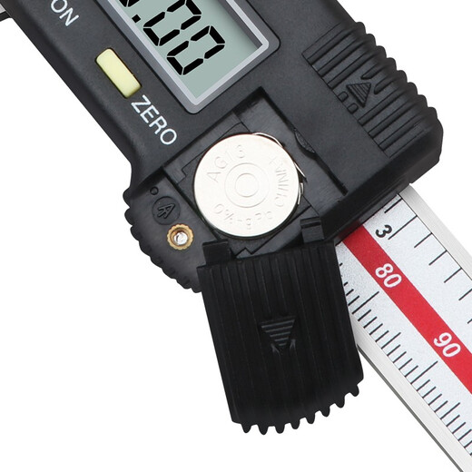 Three-quantity high-precision extended upper inner measuring claw digital display vernier caliper 150mm stainless steel long claw inner diameter caliper JD188 0-200mm (upper long claw)