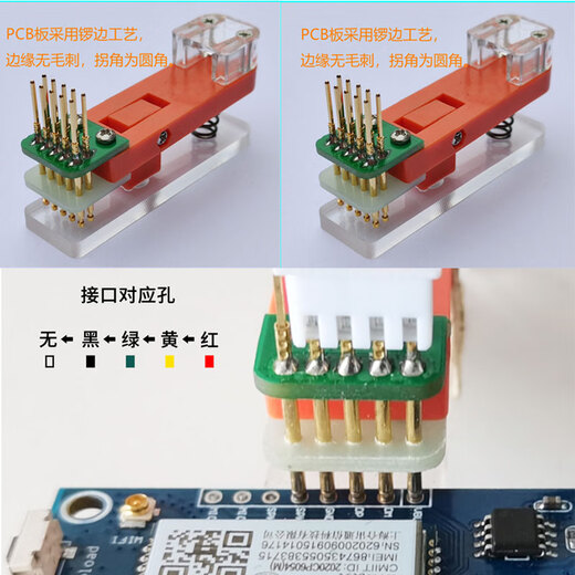 Customized Yinerda Wireless 4G DTU-Modul IoT Communication Rail-Typ Industrial MQTT Equipment RS232 YEDDG724W Paket B Senden 360 m