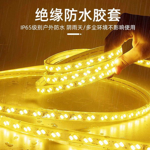 Fanyao LED outdoor light strip, waterproof and sun-proof super bright light strip, white light exterior wall lighting, 36 lamp beads/meter