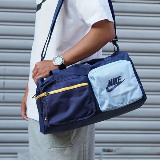 耐克（NIKE）手拎包男包女包秋季新款运动包训练健身包旅行包单肩包斜挎包 BA6169-410/24*47*22cm MISC