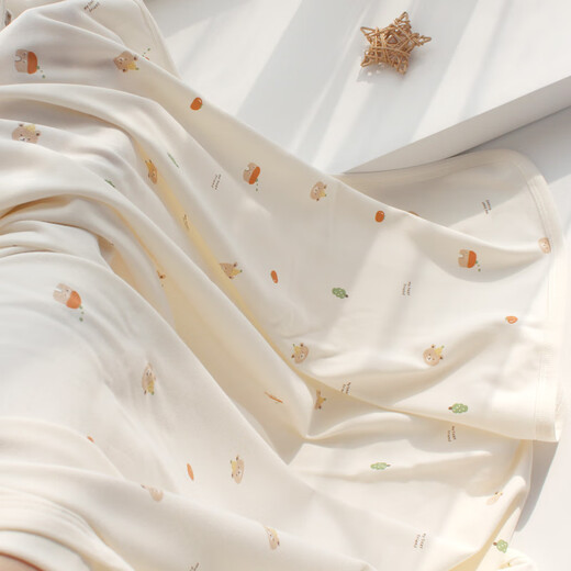 Baby Care Star Newborn Bag Simple Cotton Super Soft Four Seasons Close-fitting Baby Wrap Cotton Baby Swaddle Cover Thin Huddling Quilt Blanket Home Bear Pattern/Super Soft Pure Cotton Four Seasons Bag Single 95cmx95cm