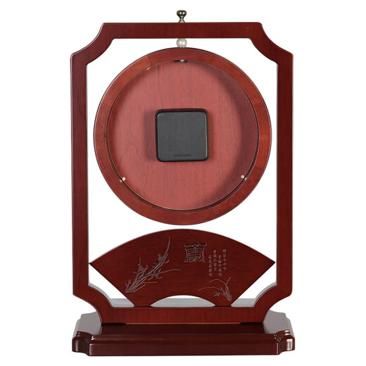 Hanshi (Hense) Chinese retro double-sided table clock living room desktop table clock two-sided clock creative quartz clock HD206 one-sided time reading