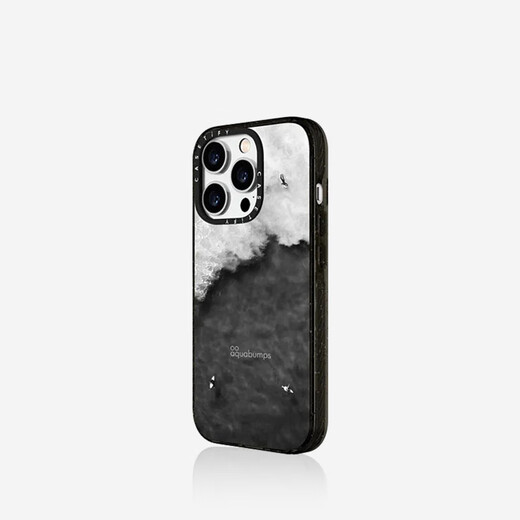 CASETIFY 分割对比 防摔手机壳 适用于iPhone14/15 Pro/Max 透明黑框Magsafe iPhone 15 Pro Max
