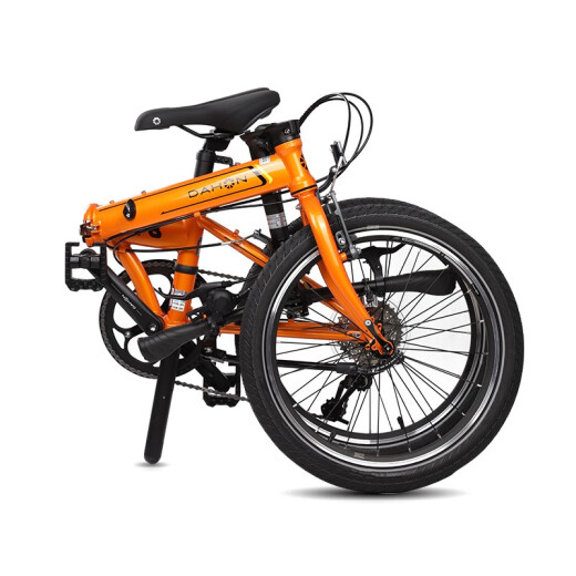 Dahon (DAHON) p8 folding bicycle adult 20-inch 8-speed men's and women's folding bicycle sports bicycle classic P8KBC083 orange [regular version] [Dahon transmission]