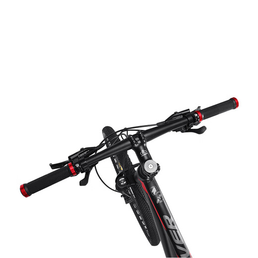 Permanent bicycle handlebar cover mountain bike universal handle aluminum alloy locking rubber handlebar anti-slip handlebar cover