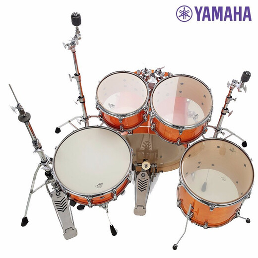 Yamaha (Yamaha) Drum Stage Star Stage Stage Custom Jazz Drum Adult Children's Grading Exercice Percussion Drum Pure White PW + Pester 101 Cymbal + Giveaway