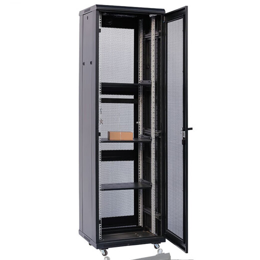 Yuetu 18U22U network cabinet 37U42U server cabinet 19-inch standard cabinet 2 meters 600 wide 800 wall-mounted cabinet 60x60x140cm
