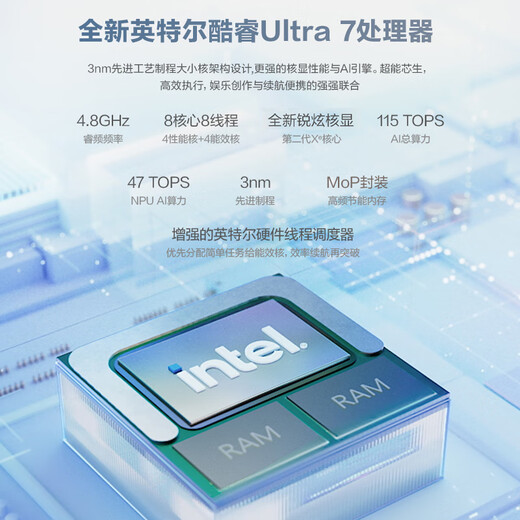 ASUS Lingyao 14 Air gets 20% national subsidy for Core Ultra7 2.8K 120Hz OLED 1.1cm ultra-thin 22 hours long battery life AI computer (258V 32G 1T)