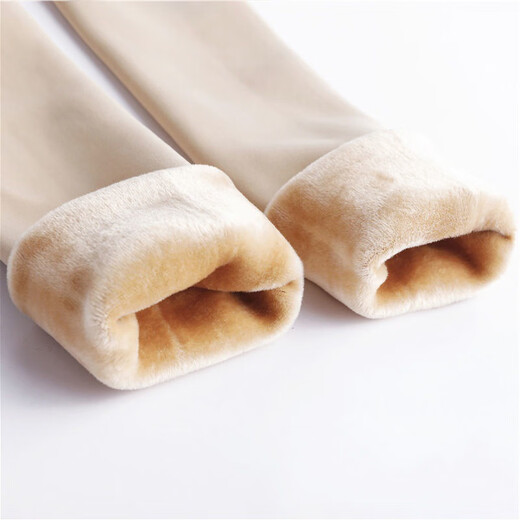 Menodan leggings for women to wear as outerwear in winter, imitation lamb plus velvet warm yoga cotton pants, invisible slimming light leg artifact, black foot 70-140Jin Jin is equal to 0.5kg, 300g plus velvet, thickening 5 to minus 10 degrees