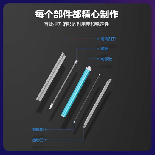 彩格适用OKI C831粉盒C833DN C833DNL C831DN C811DN硒鼓C841碳粉盒 [C811/C831/C841]黑色粉盒