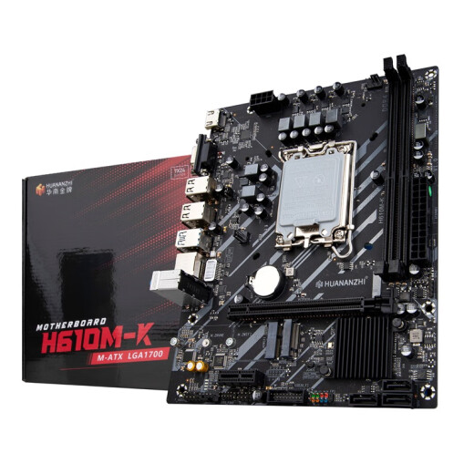 Medalla de oro de China del Sur H610/B760m Juego de CPU de placa base con Intel i5 12400F/12600KF/12490F/i3 12100F Tablero U Set Black Myth Wukong Game Computer H610m-K