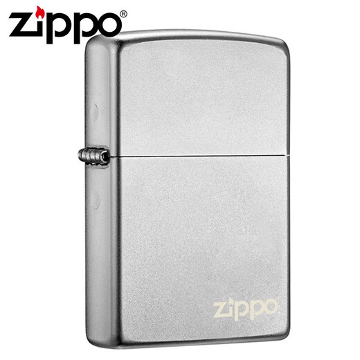 ZIPPO Chinese Valentine's Day kerosene windproof lighter chrome satin yarn 205ZL Zhibao counter engraving