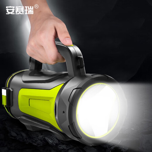 Ansairui LED strong light flashlight, rechargeable super bright multi-function portable searchlight, miner's lamp emergency light 311151