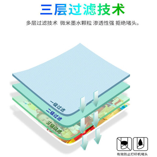 印美丽适用惠普818 803 2679 802 816 2132 2131 2130 2621墨盒 黑色 BK (100ML)送加墨器