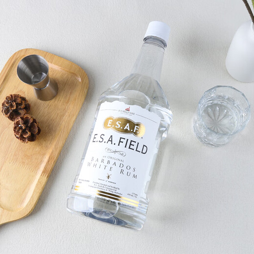 Sifang rum Barbados original imported foreign wine Mojito base wine Sifang ESA Fields white rum 1.75L 1 bottle