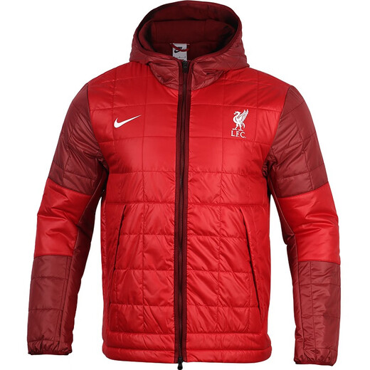 耐克小李子NIKE耐克利物浦足球运动冬季保暖夹克棉服成人男DM0608-677 DM0608677 L