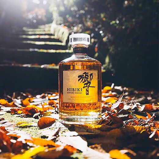 Wine bottle empty fruit wine glass empty bottle sealed with lid 750ml whiskey bottle Japanese business use 750ml ring (with front label and neck label)