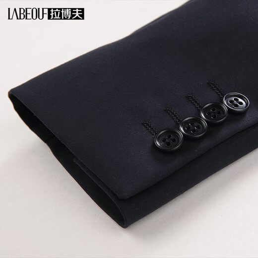 LaBeouf business meeting suit for men, middle-aged leader secretary 100% wool formal wear, autumn and winter light luxury banquet dress, gentleman black B version, 100% scarce fine wool, 50 yards/180 tops + trousers