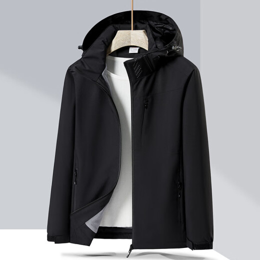 Camel de la región occidental (Vancamel) más la chaqueta de rompedor de viento de terciopelo para hombres y mujeres estilo coreano a prueba de viento y cálida chaqueta de captura suave de captura suave Jaqueta literaria Top 9930-Manja de jalea en polvo [color sólido] 4xl