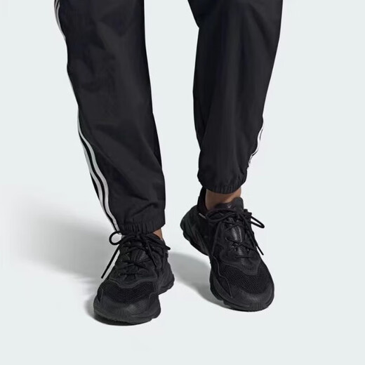 阿迪达斯 （adidas）originals Ozweego黑武士复古低帮老爹鞋男女同款黑色45码EE6999