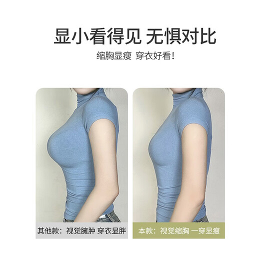 莫代尔无痕内衣女大胸显瘦聚拢上托女士文胸罩收副乳防下垂薄款大码文胸 轻薄无痕绿色1件装 75B 薄杯75/34B厚度4MM