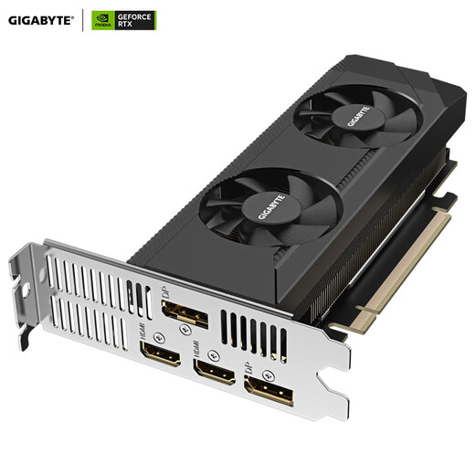 Gigabyte 3050 graphics card GeForce RTX 3050 OC Low Profile 6G E-sports game design independent half-height graphics card