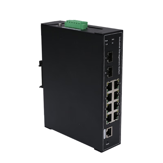 Aopre (OPERE Internet) Managed Gigabit 2 Optical 4 Electrical 8 Electrical 12 Electrical 16 Electrical Poe Ring Switch Lightning Protection Rail Installation Gigabit 2 Optical 8 Electrical (D828GS-SFP) nicht mit Stromversorgung ausgestattet