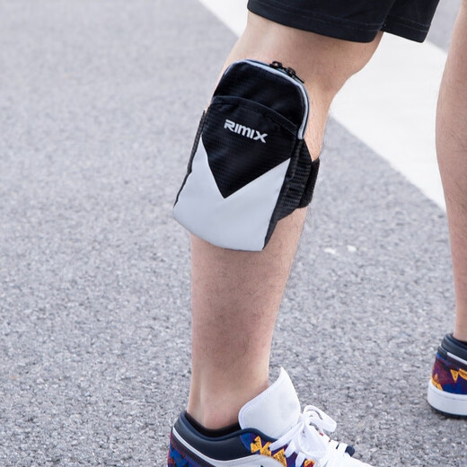 RIMIX running mobile phone arm bag sports wrist bag reflective waterproof universal mobile phone case for men and women fitness arm bag arm bag yellow green