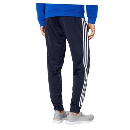 Adidas men's pants sweatpants jogging pants straight pants knitted trousers three-bar training pants spring and autumn 9192828 Dark Gray Dark Gray M (suitable for waist circumference 81-88cm)