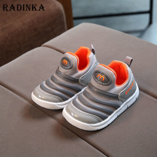 Radinka2024 Spring and Autumn New Caterpillar Children's Shoes Children's Sports Shoes Girls Toddler Shoes Breathable Baby Net Shoes LQYA11 Pink Caterpillar Size 25 is too small/inner length 15CM