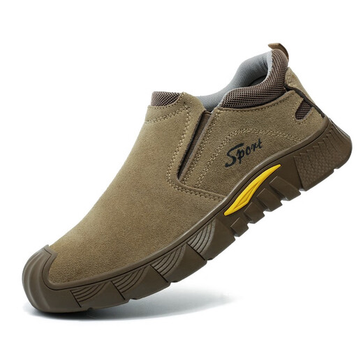 Nuevo soldador Anti-escaladera, anti-sambiente, anti-ejercicio, transpirable, casual, liviano, resistente al desgaste, zapatos de seguridad ultra ligeros, zapatos protectoras para el trabajo de parto, dedo del pie de la bolsa de acero 880 gris claro 250 mm 40 40