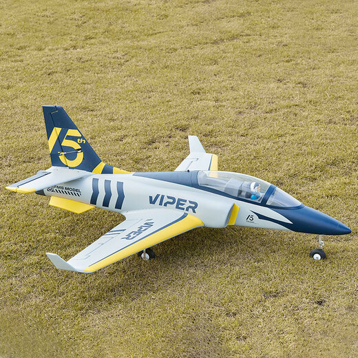 FMS航模 70mm涵道 毒蛇V2 遥控电动飞机模型拼装泡沫机固定翼 PNP（不带锐飞 EC5头）