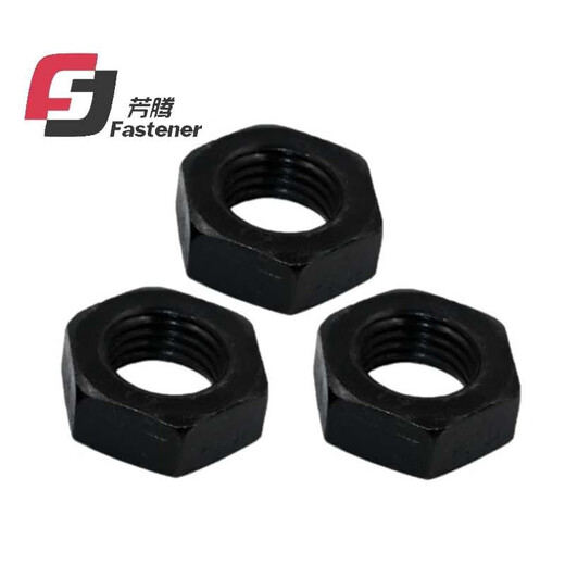 Nivel de fangteng 8 Dientes gruesos de alta resistencia GB6172 Tuerca delgada Hexagon GB6173 Hexagon Tuerca plana M8M10-M48 20 Tuercas delgadas M12*1.75