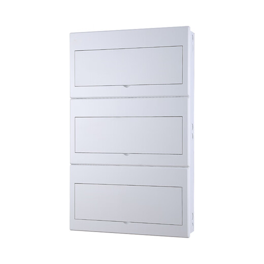 Peng Aixin Villa Hotel flat power distribution box 3 rows 56-63p circuit concealed installation 58/60/63 empty unboxing three layers white