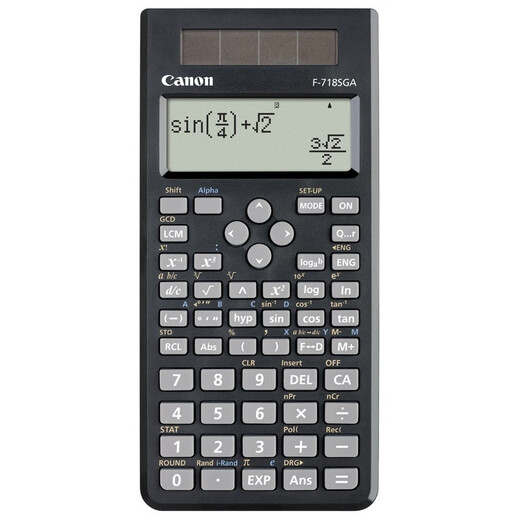 Canon F-718SGA Science Multifunktion FUNKTION FUNKTION FOCULURS High School College Student Aufnahmeprüfungsprüfung Physik und Chemiewettbewerb Pink Pink