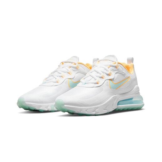 Nike (Nike) Zapatos para mujeres nuevos Air Max 270 Air cojín de colchonetas de aire bajo zapatos de carrera de carrera CI3899-101 DJ3027-100 36