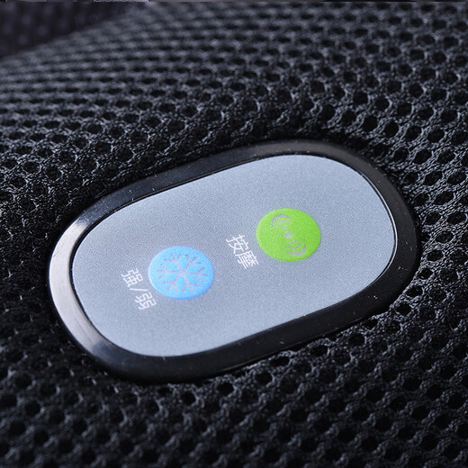 COMFIER car ventilated seat cushion summer seat blower cooling cushion car heated massage seat cushion suitable for all seasons 2502L cigarette lighter model ventilation cooling + waist massage