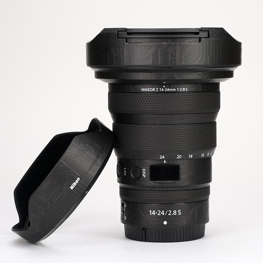 Meibendo es adecuado para Nikon Z14-24F2.8S Película protectora de lente 1424 2.8 Sticker de carrocería Fibra de carbono 3M Fibra de carbono Nikon Z14-24F2.8S