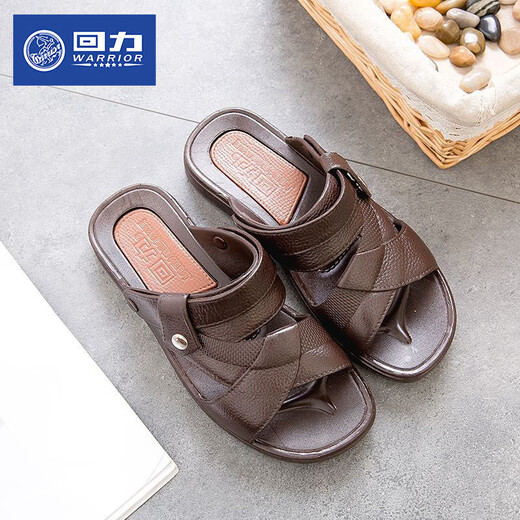 Huili Sandals Herren Sommer Beach Schuhe Herren im Freien atmungsbezogene Lochschuhe Herren Sandalen Britische und koreanische Version Sandalen 3888 Black 41