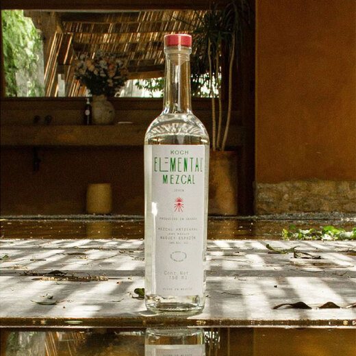 Koch [Botella original] Base de vino de vino de Tequila de Mezcal mexicano Vino Elemento Kochic Agave 750ml